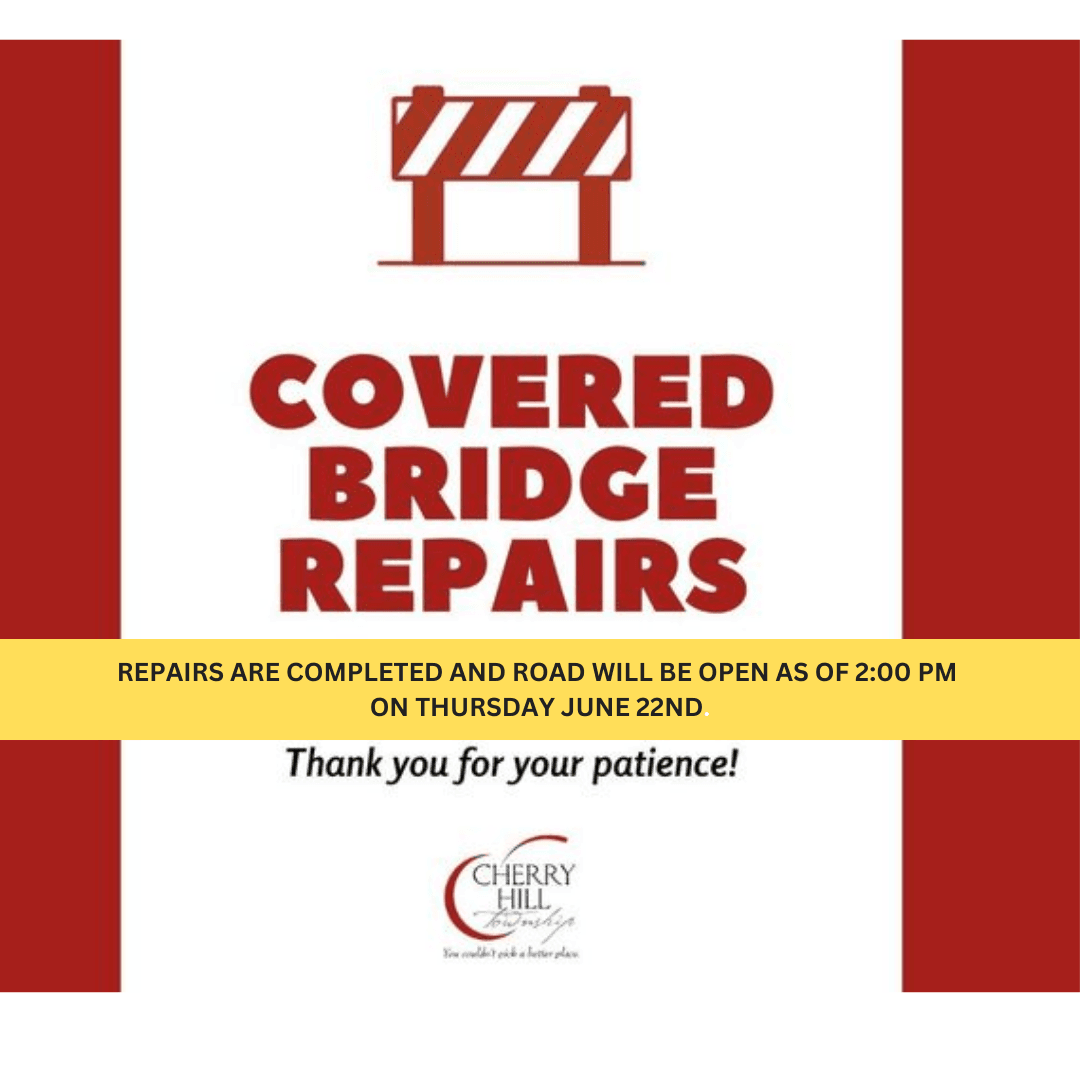 REPAIRS ARE COMPLETED AND ROAD WILL BE OPEN AS OF 200 PM ON THURSDAY JUNE 22ND. (1)
