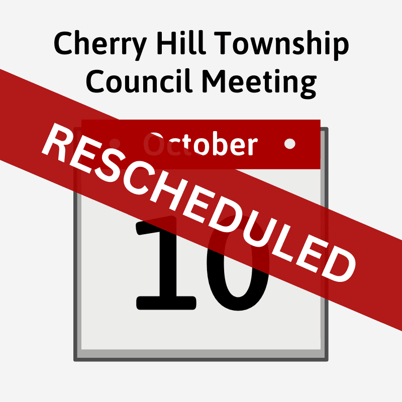 Mtg Rescheduled 