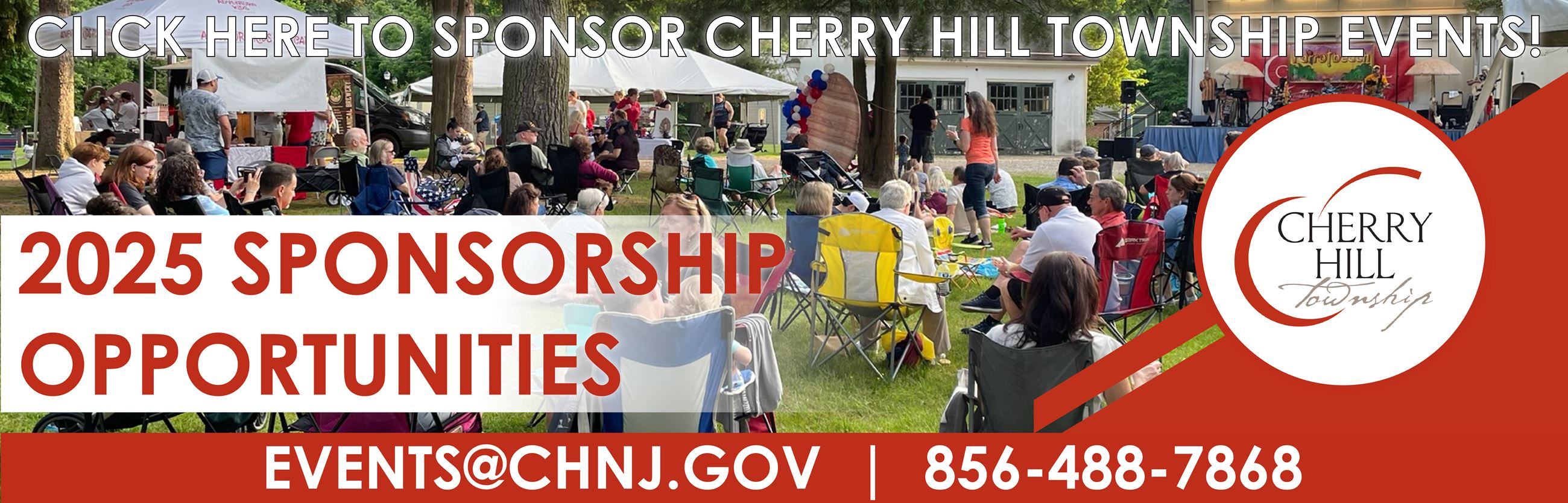 2025 Cherry Hill Township Community Event Sponsorship Opportunities