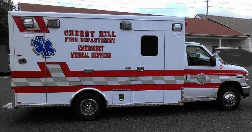 Side of Cherry Hill Ambulance