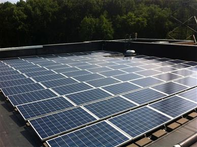 Town Hall Solar Panels