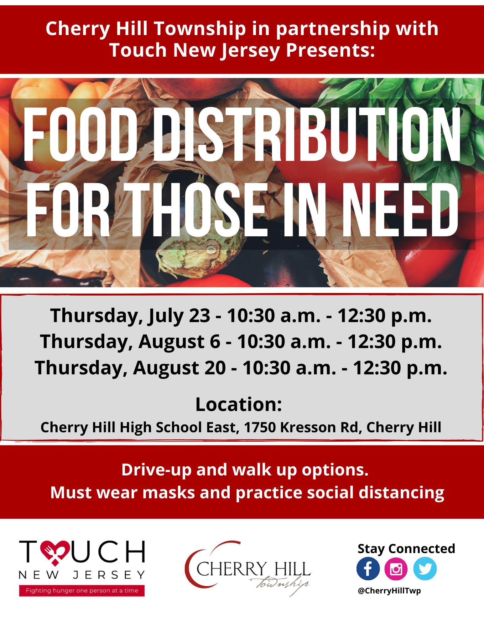 Touch NJ Food Drive