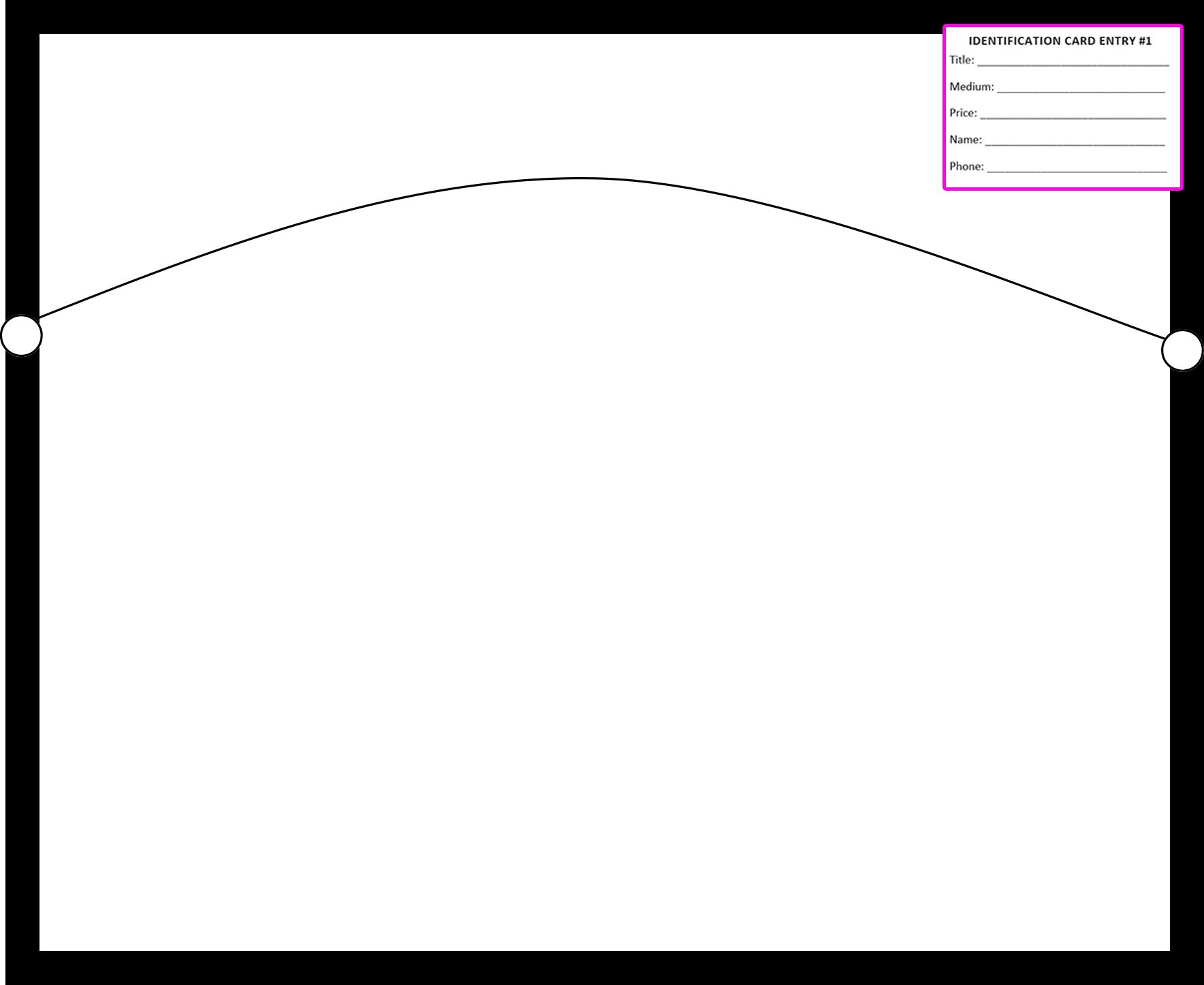 Art ID Card - Right Side Sample