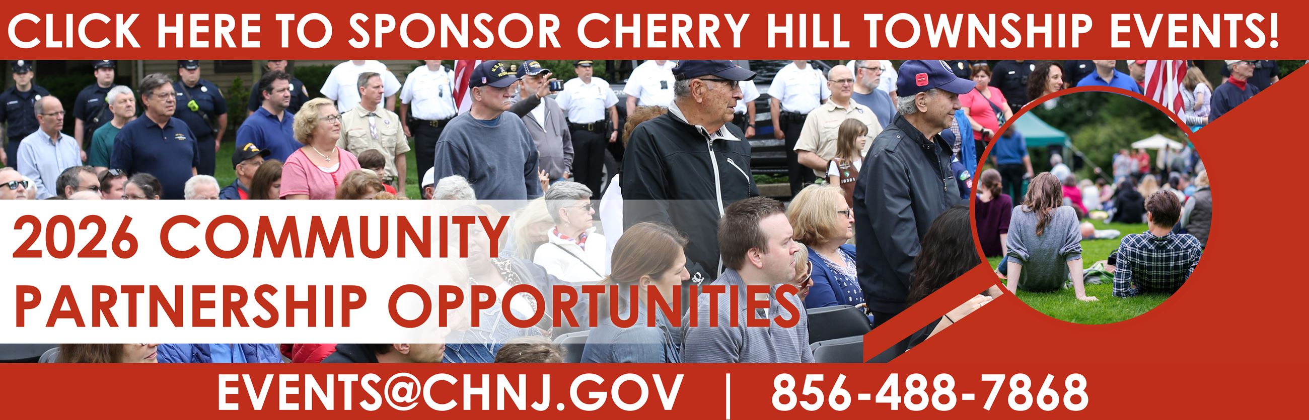 Click here to sponsor 2026 Cherry Hill Township events!
